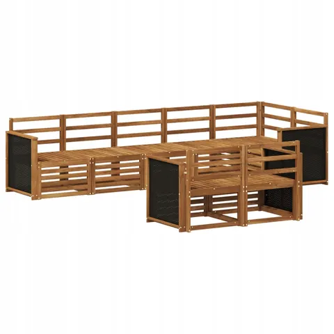 vidaXL Ensemble de canapés d'extérieur 7 pc – 692290 – image 1