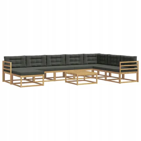 vidaXL Ensemble de canapés d'extérieur 9 pc 8 place – 773944 – image 1
