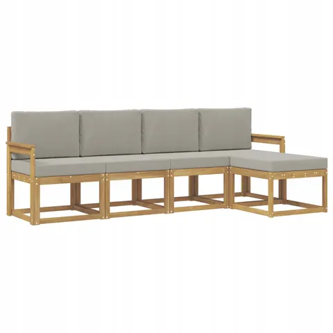 vidaXL Ensemble de canapés d'extérieur 5 pc 5 place – 779885 – image 1