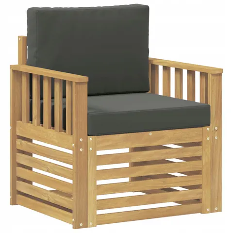 vidaXL 2 Pièce Ensemble de canapés d'extérieur Polyester – 651178 – image 1