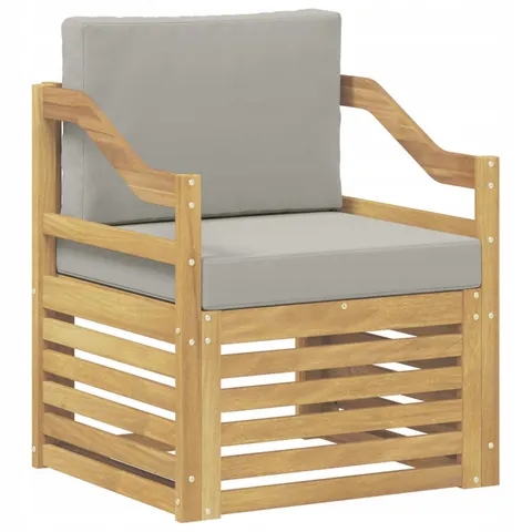 vidaXL Ensemble de canapés d'extérieur Polyester Blanc – 651413 – image 1