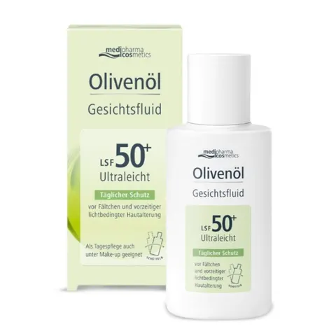 Dr. Theiss Olivenöl Gesichtsfluid Lsf 50+ – Bild 1