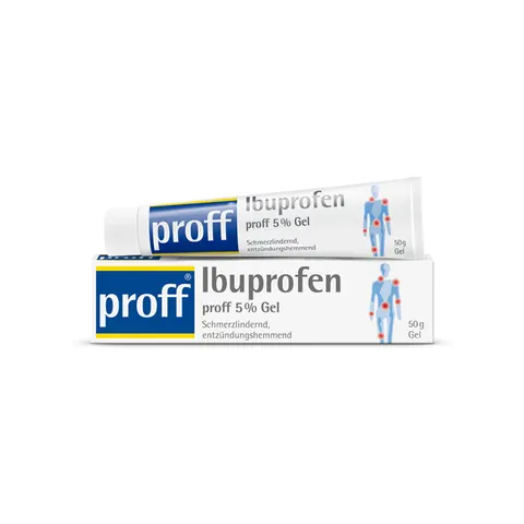 Ibuprofen proff® 5% Gel – Bild 1