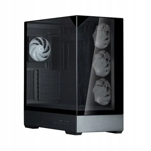 Zalman P40 Prism Plus ATX Mid-Tower - Schwarz – Bild 1