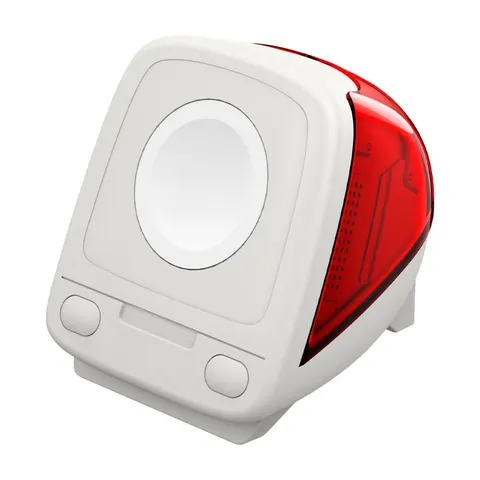 Stojak do Apple Watch Spigen Classic C1 rubinowy – zdjęcie 1