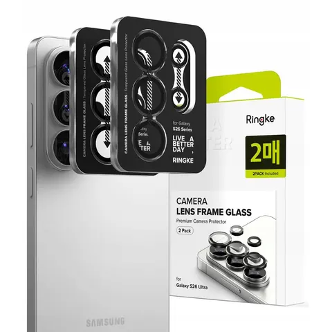 Ringke Osłona Do Aparatu Camera Frame Protector 2-PACK Do Galaxy S26 Ultra – zdjęcie 1