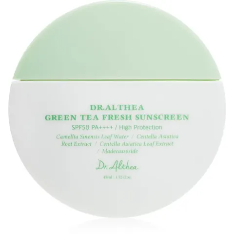 Dr. Althea Green Tea Fresh Sunscreen -50ml – afbeelding 1