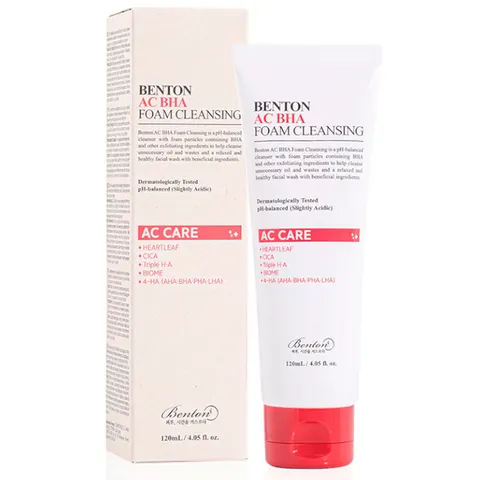 Benton Ac Bha Foam Cleansing 120ml – imagen 1