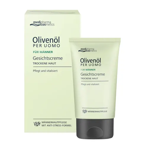 Medipharma Cosmetics Olivenöl Per Uomo Gesichtscreme – Bild 1