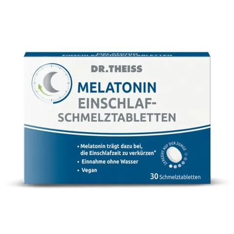 Dr.Theiss DR. THEISS Melatonin Einschlaf-Schmelztabletten – Bild 1