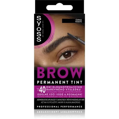 Brow Tint Tinte De Cejas Tono Black 10 Ml – imagen 1
