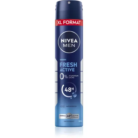 NIVEA MEN Fresh Active deodorante spray per uomo 200 ml – immagine 1