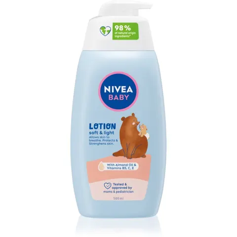 Nivea - Sanft & Leicht Lotion, 500 ml – Bild 1