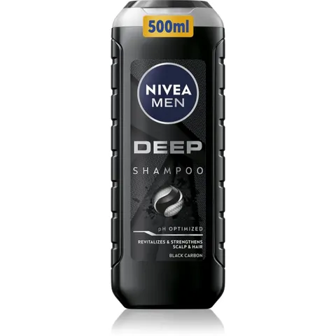NIVEA MEN Deep shampoing fortifiant 500 ml – image 1