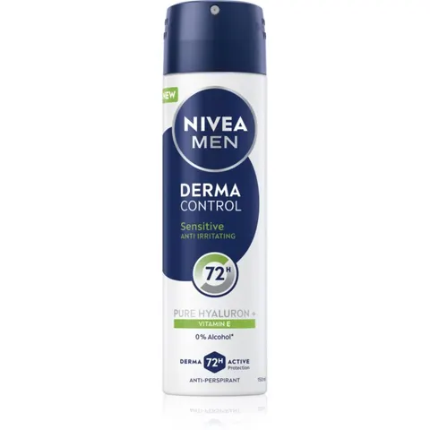 Nivea Deospray Men – Derma Control Sensitive 150 ml – afbeelding 1