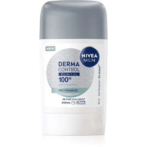 NIVEA MEN Derma Dry Control antiperspirant stick 50 ml – image 1
