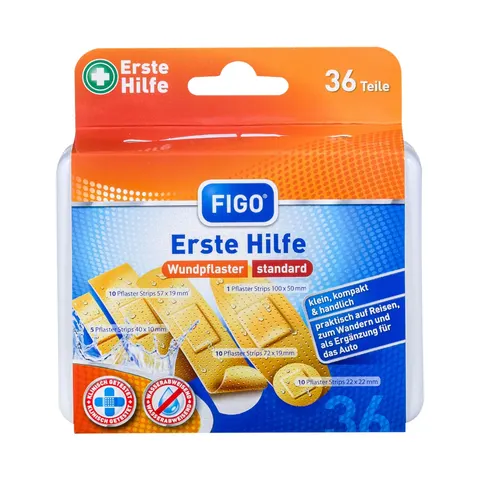 FIGO Erste-Hilfe-Box 36-teilig – Bild 1