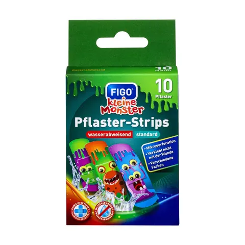Monster Cable FIGO Kinder-Pflaster Kleine Monster – Bild 1