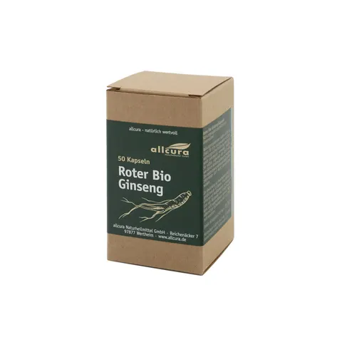 Roter Bio Ginseng Kapseln – Bild 1