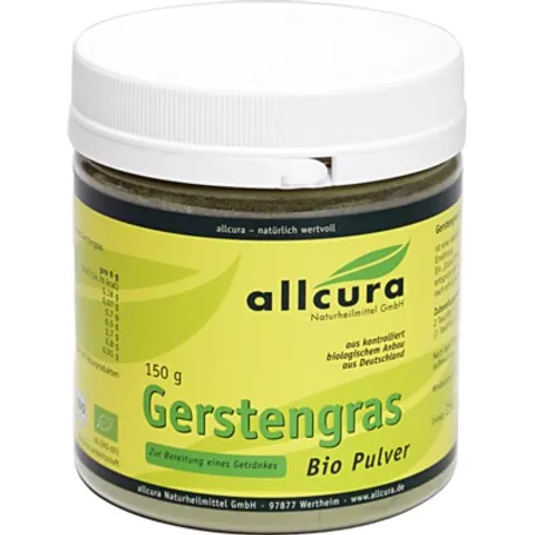Nutripharm Gerstengras Pulver kbA – Bild 1