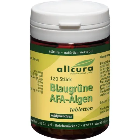 Afa Algen 250 mg blaugrün Tabletten – 403609 – Bild 1
