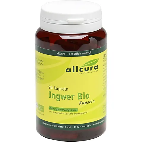 Ingwer Bio Kapseln – Bild 1