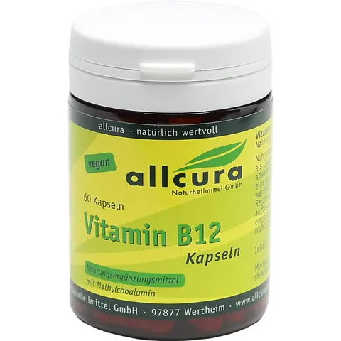 allcura Vitamin B12 Kapseln – Bild 1