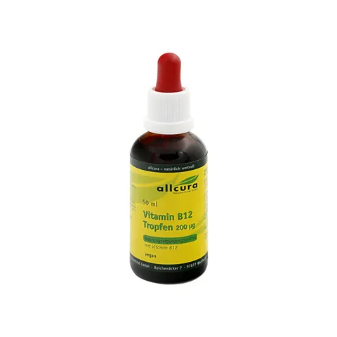 Vitamin B12 Tropfen 200 Μg – Bild 1