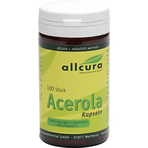 allcura Acerola Kapseln – Bild 1