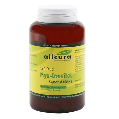 Myo-inositol 500 Mg Kapseln – Bild 1