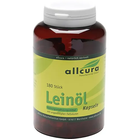 Leinöl Kapseln – Bild 1