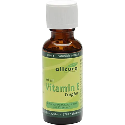 allcura Vitamin E Tropfen – Bild 1