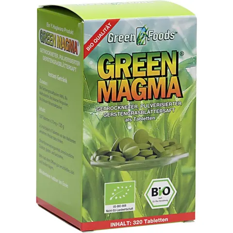 GREEN MAGMA Gerstengrasextrakt 320 St Tabletten – Bild 1