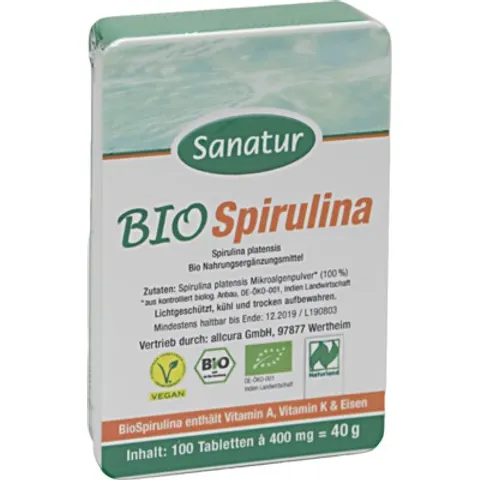 Spirulina Bio Tabletten – 804659 – Bild 1