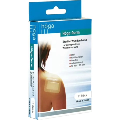 Höga Derm Pflaster 53mmx70mm steril – Bild 1