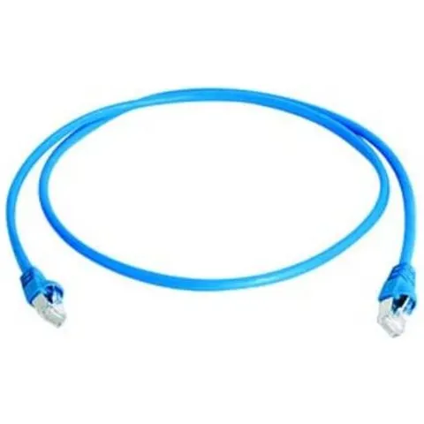 Telegärtner Patchkabel S/FTP 6A bl 2,0m 100008265) – Bild 1