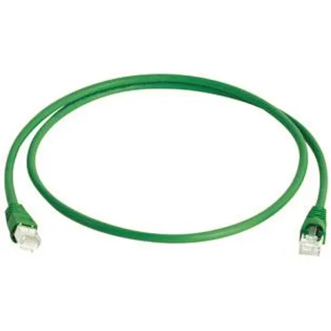 Telegärtner Patchkabel S/FTP 6A grün 7,5m (100008827) – Bild 1