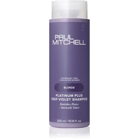 Paul Mitchell Platinum Plus Deep Violet Shampoo 300ml – image 1