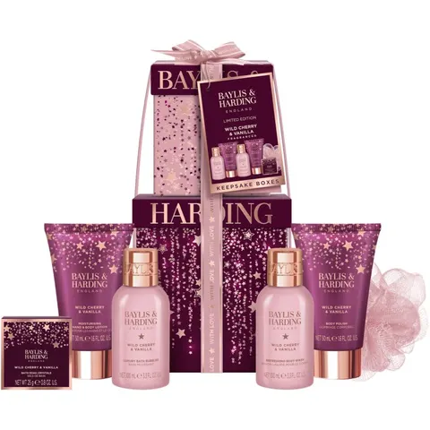 Baylis & Harding Wild Cherry & Vanilla Gift Set – afbeelding 1