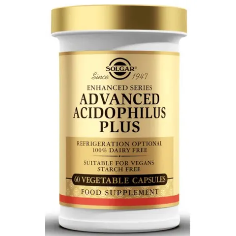 Solgar acidophilus plus avanzado 60cap. – imagen 1
