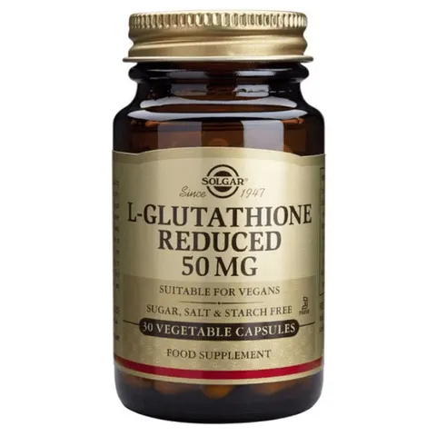 Solgar L-Glutatión 50mg 30 cápsulas – imagen 1