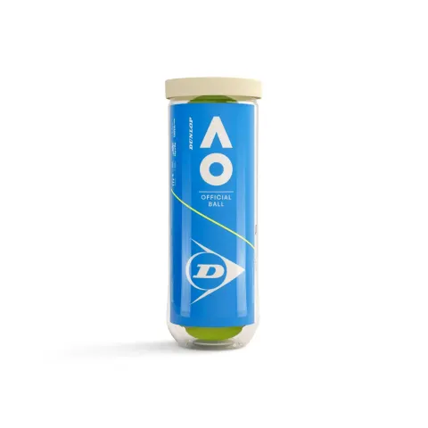 Bote De 3 Bolas Dunlop Australian Open – imagen 1