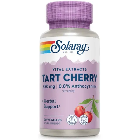 Solaray Tart Cherry 90 VCaps – imagen 1