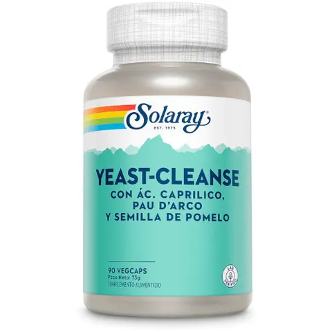 Solaray yeast cleanse 90cap. – imagen 1