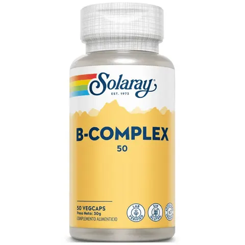 Solaray B-Complex 50 50 VCaps – imagen 1