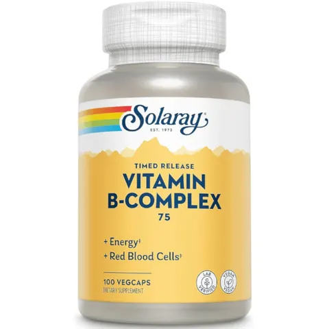 Solaray B-Complex 75 100 VCaps – imagen 1