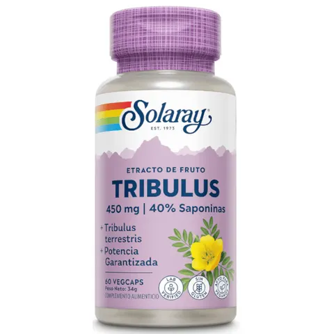 Solaray Tribulus 60 Cápsulas – imagen 1