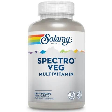 Solaray Vegetarian Spectrum Multivitamin 180 Vegetable Capsules 180 – image 1