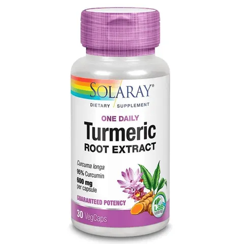 Solaray turmeric 600mg. 30cap. – imagen 1