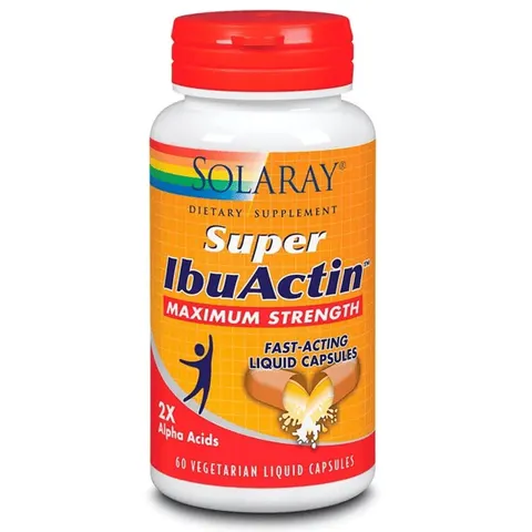 Solaray Super Ibuactin 60 Capsules – image 1
